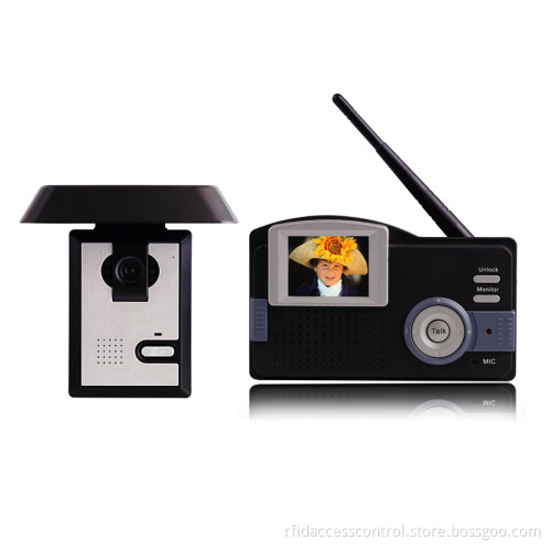 2.4G Wireless Visual Intercom Doorbell with Digital Camera Yet-Wv-2.4b